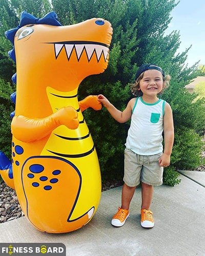 What is The Best Inflatable Punching Bag to Buy in 2021? J&A's Dinosaur Inflatable Boxing Bag