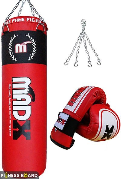 How to Find The Best Punch Bag Set in UK for 2022? MADX Punch Bag & Gloves Set