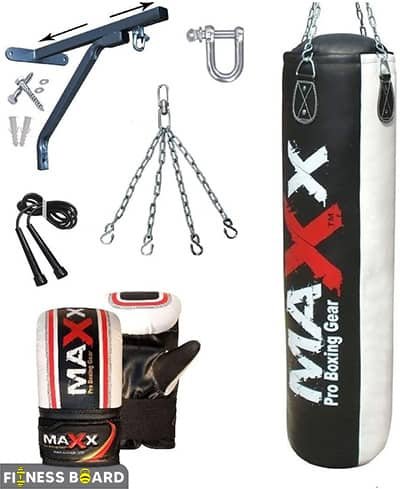 10 Best Leather Punch Bag in UK for 2022 MAXX Leather Boxing Punch Bag, Wall Bracket & Gloves